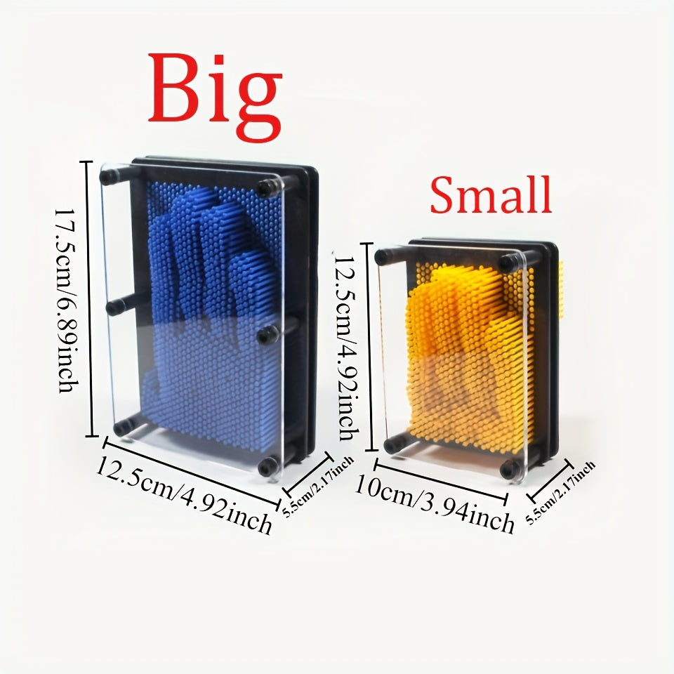 Colorful Rainbow Creative Plastic Pin Art Board
