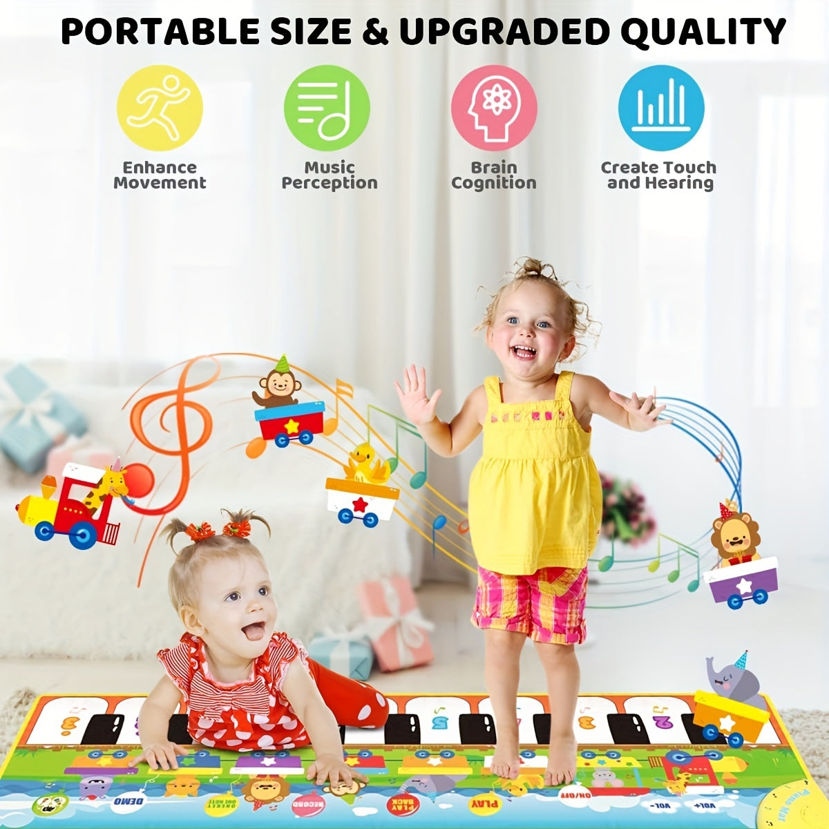 Musical Piano Mat For Kids, Floor Dance Toy