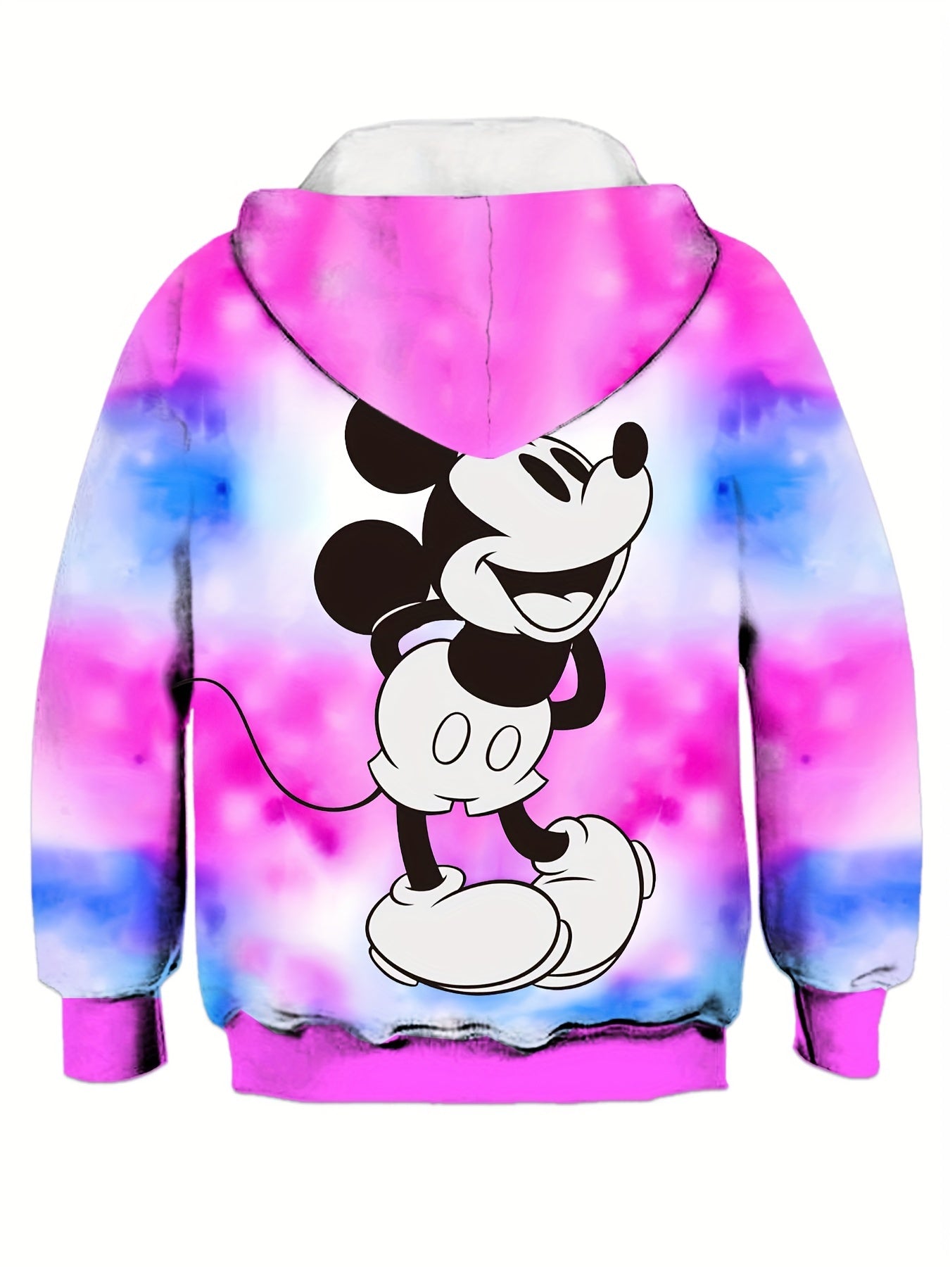 Casual Hoodie, Trendy Tie Dye Hooded Sweatshirt,