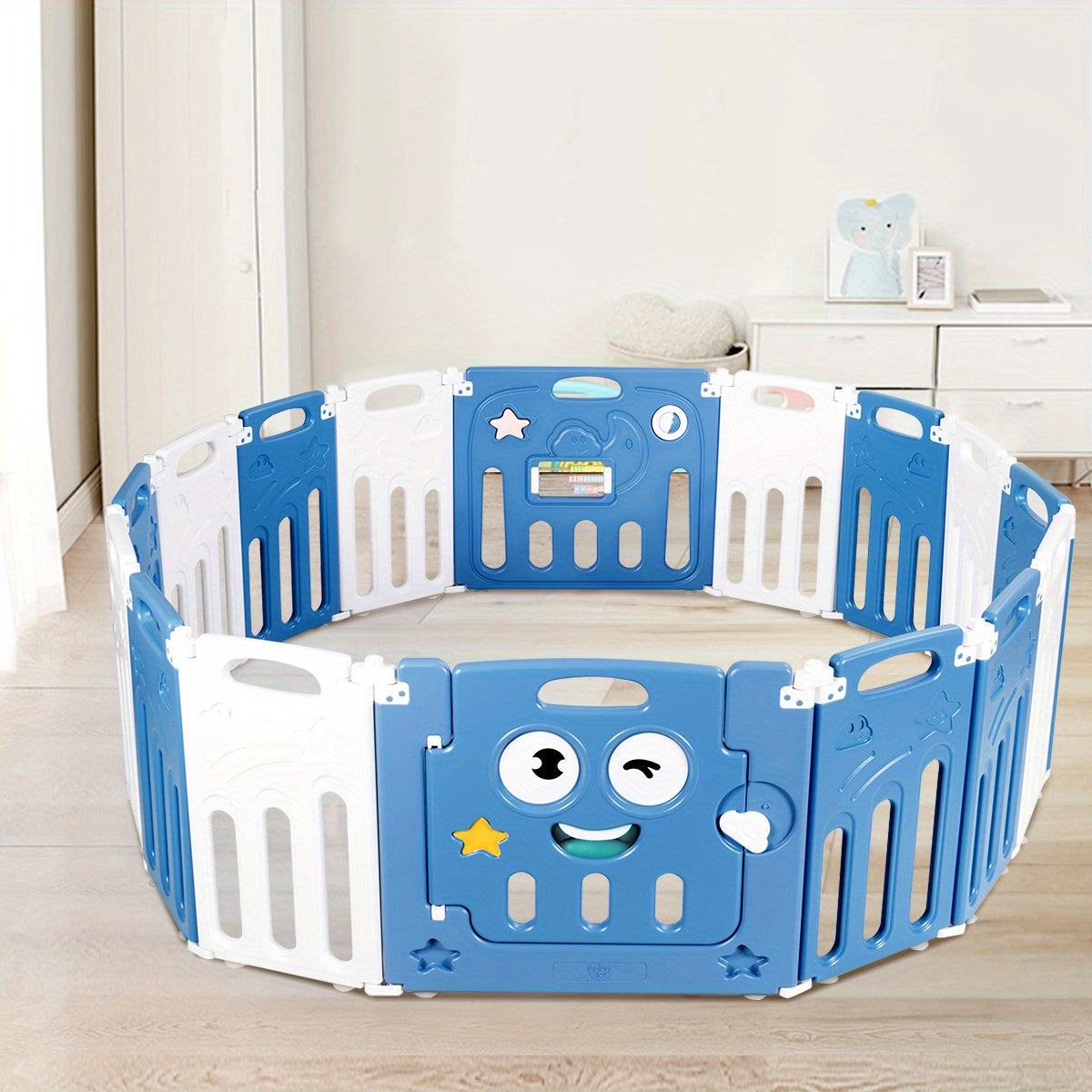 Foldable Baby Playpen Activity Centre