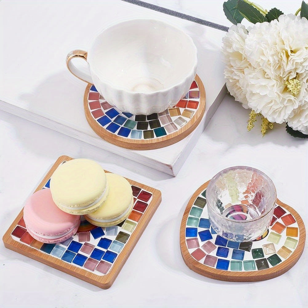 Rainbow Mosaic Coaster Kit