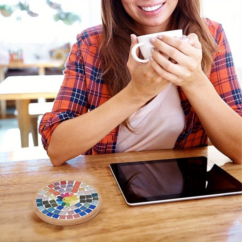 Rainbow Mosaic Coaster Kit