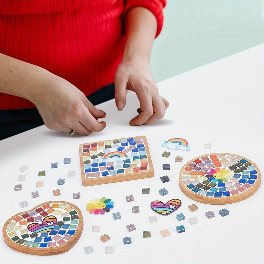 Rainbow Mosaic Coaster Kit