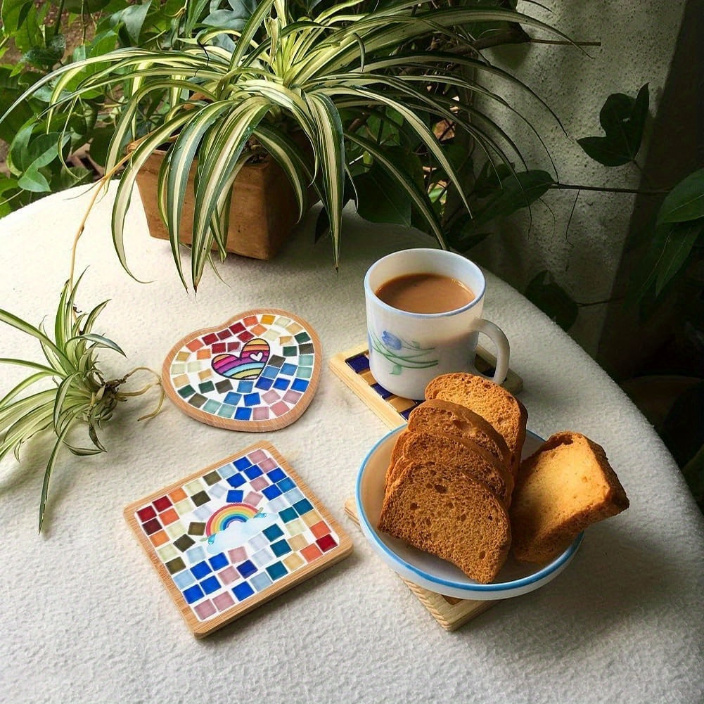 Rainbow Mosaic Coaster Kit