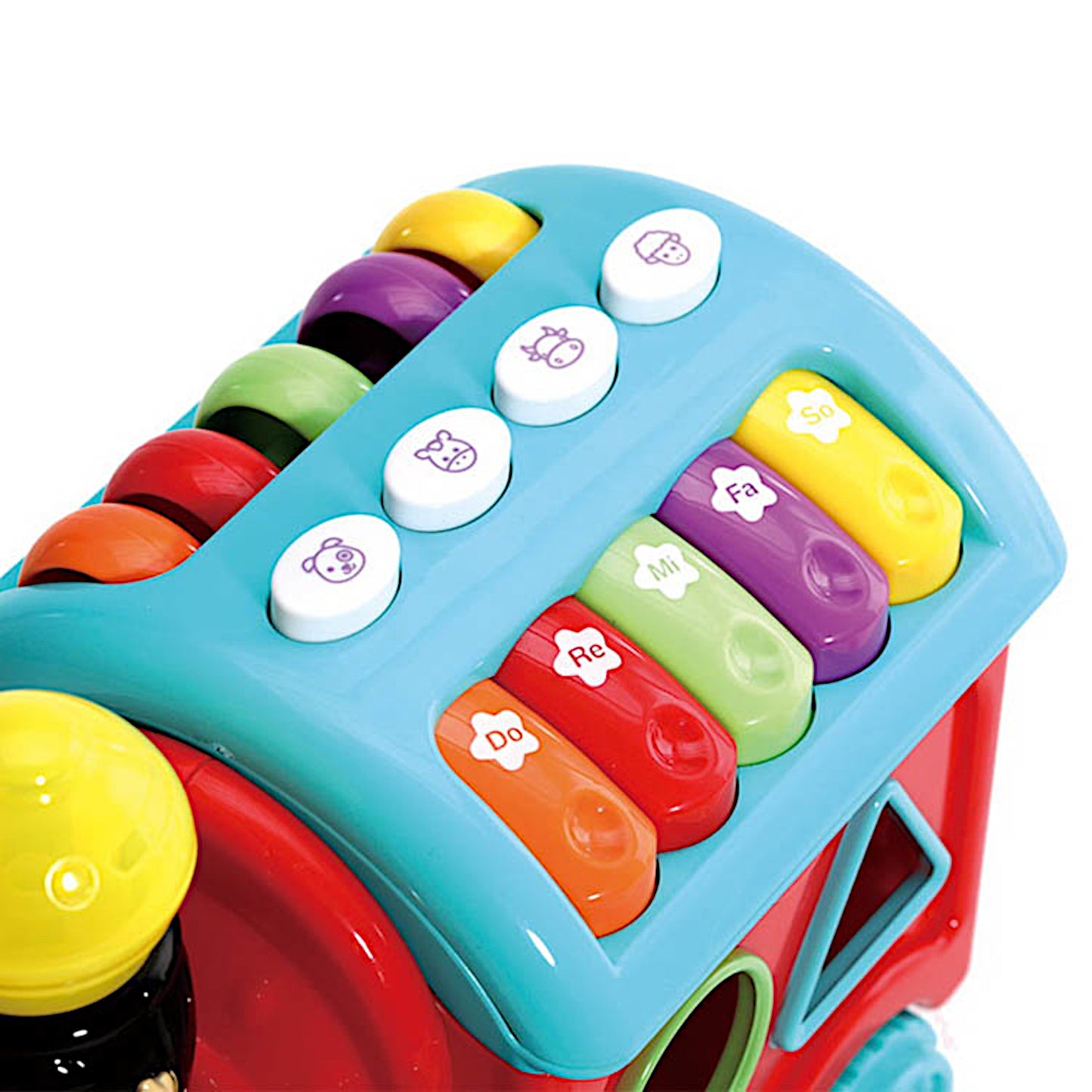 -Interactive Musical Learning Toy with Cartoon Design (4pcs blocks included)