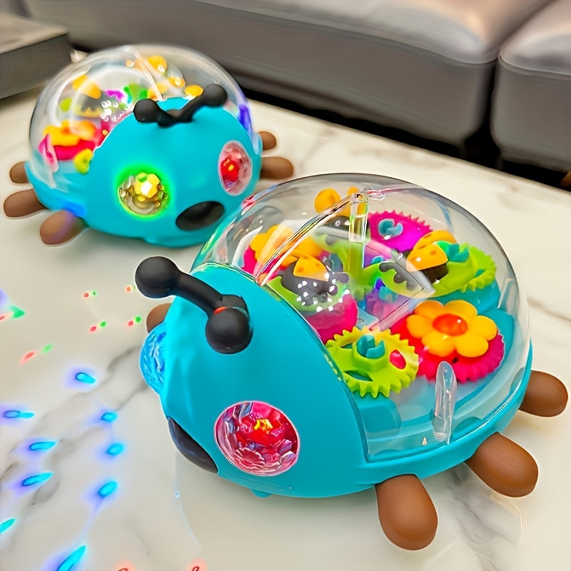 Interactive Ladybug Crawling Toy Car