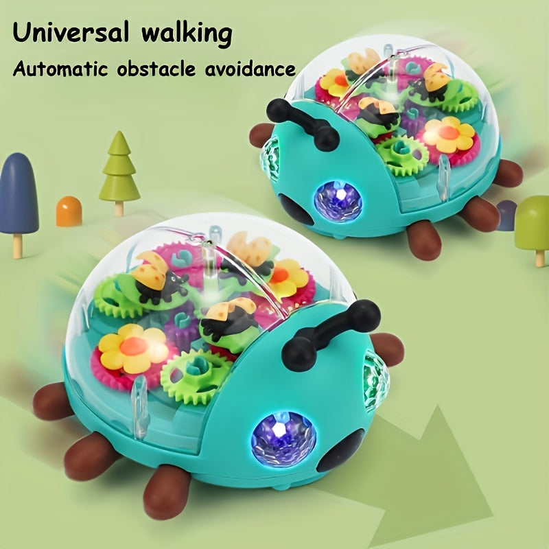 Interactive Ladybug Crawling Toy Car