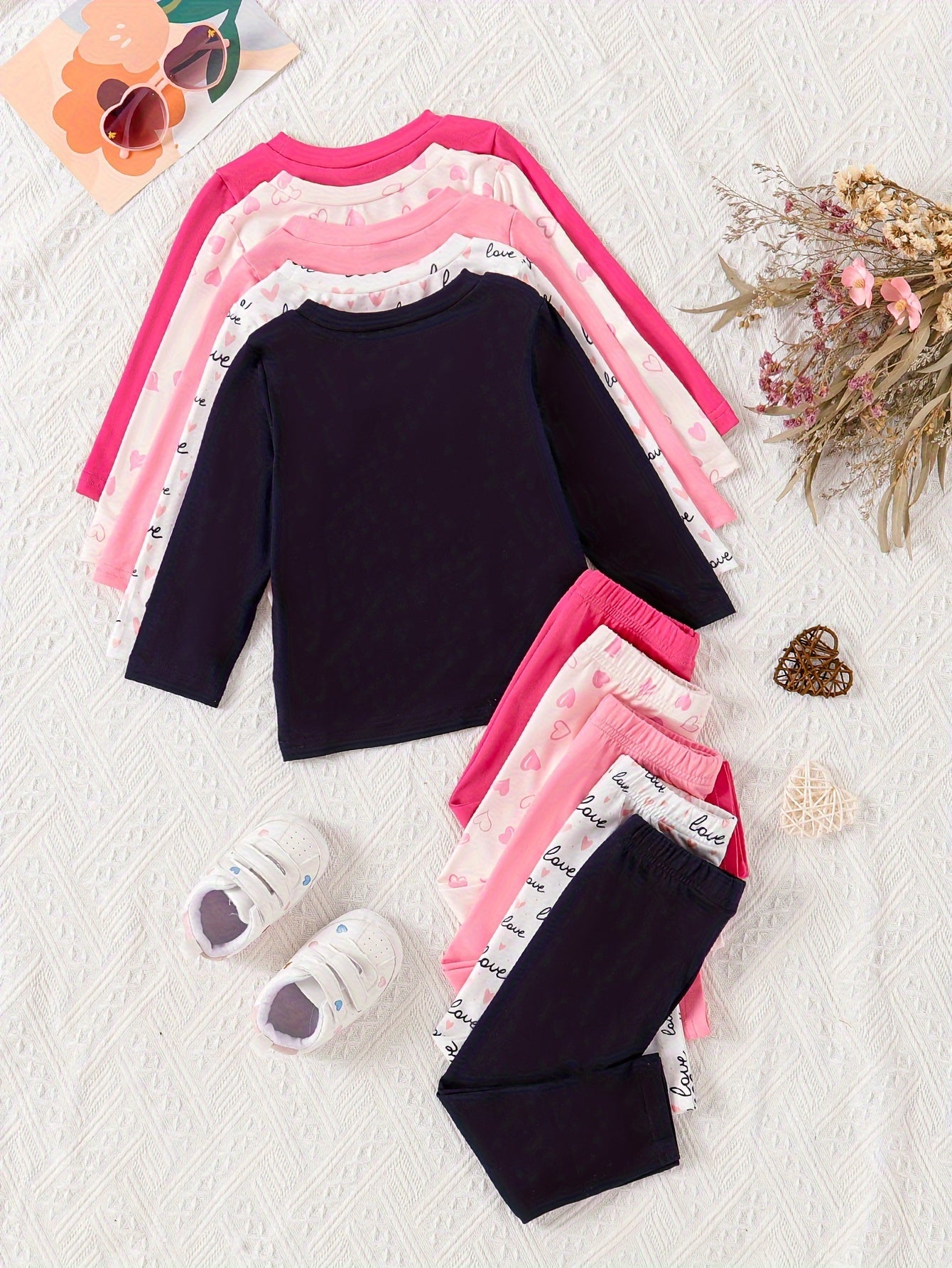 10pcs Set for Baby Girls & Toddlers,