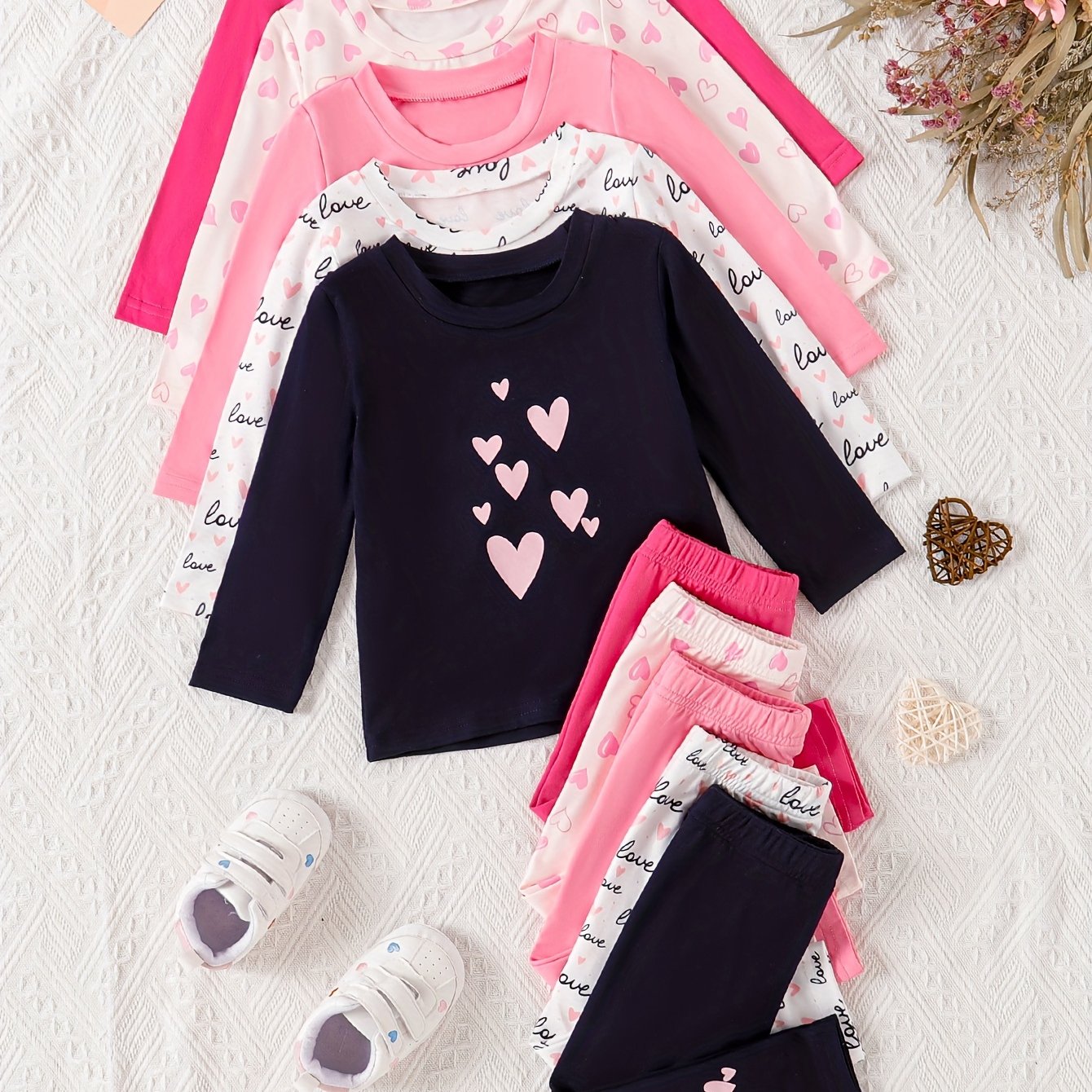 10pcs Set for Baby Girls & Toddlers,