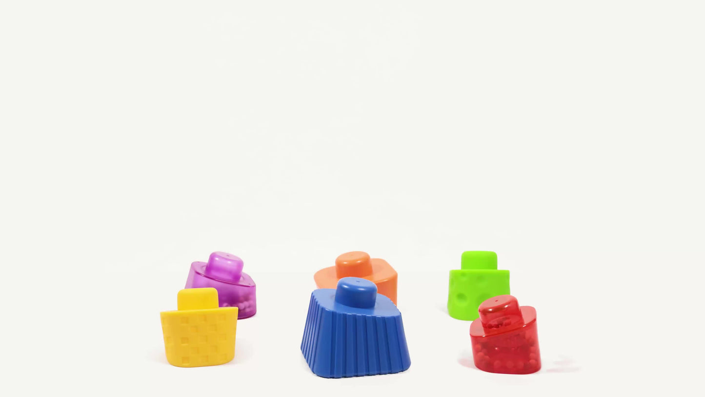 6pcs Soft Stacking Building Block