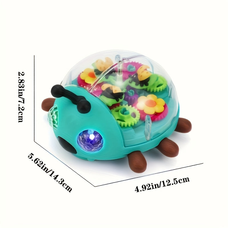 Interactive Ladybug Crawling Toy Car