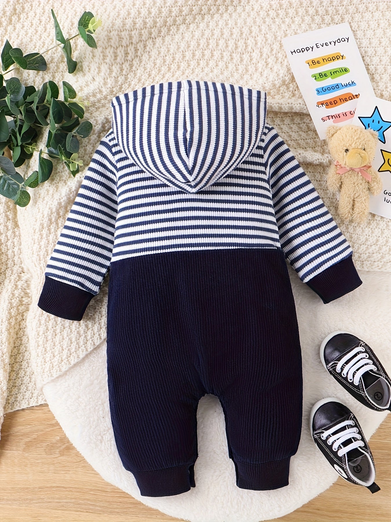 Outdoor Hooded Bodysuit 0 Months -18 Months