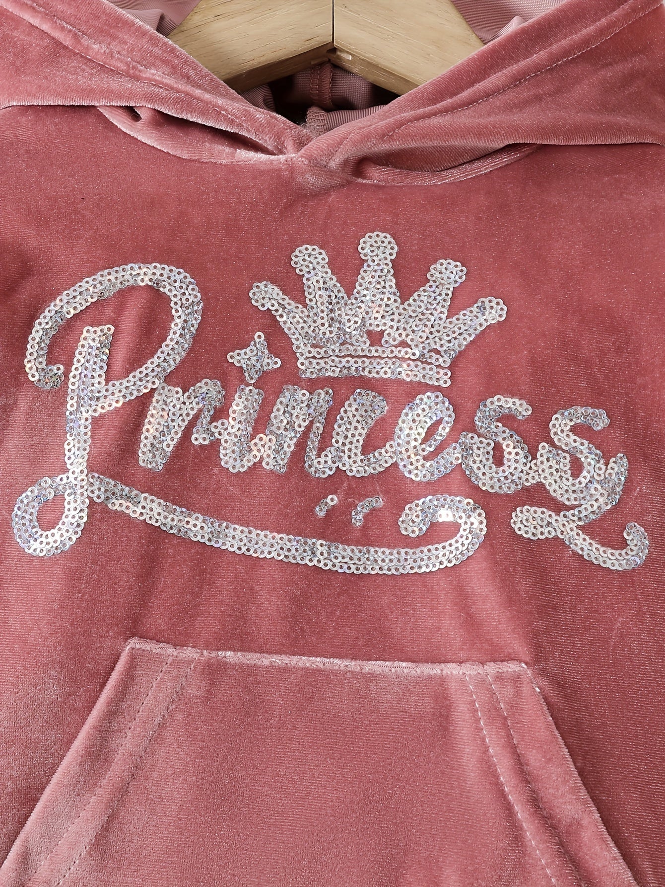 Baby Girls 2pcs Hooded Casual Long Sleeve Pants Set