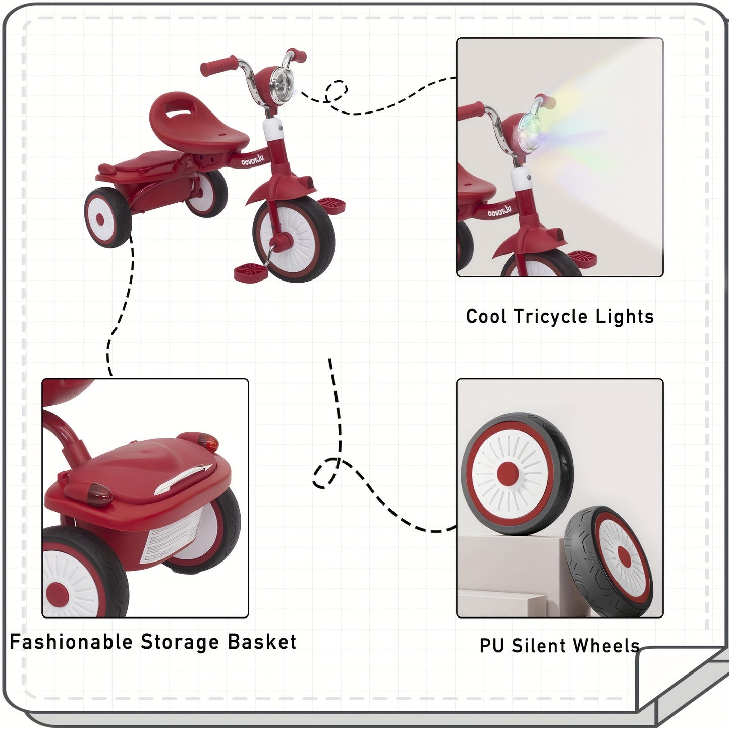 First Walker Foldable Toddler Trike