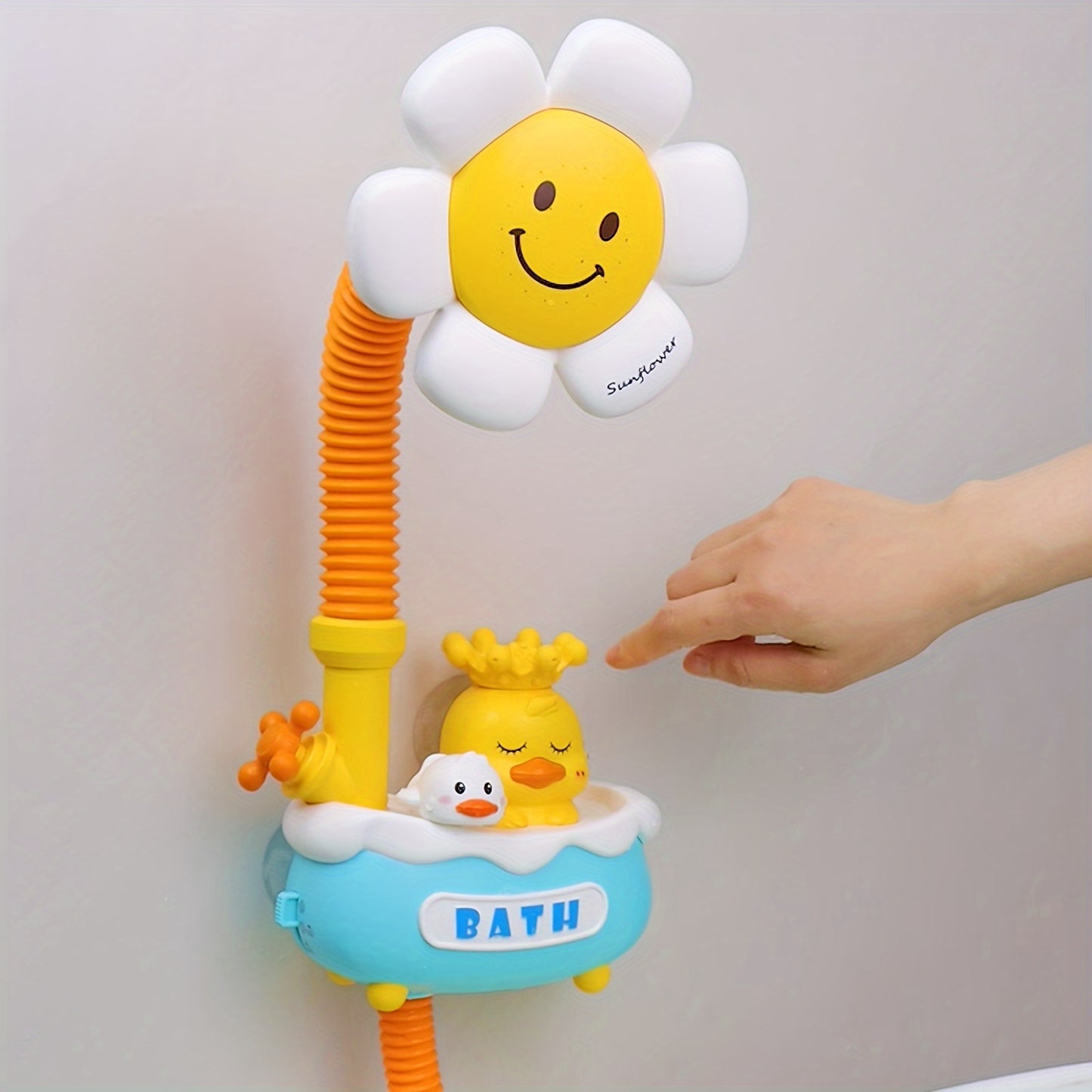 Baby Shower Toy With Electric Sprinkler, Bathtub,  Water Play Toy