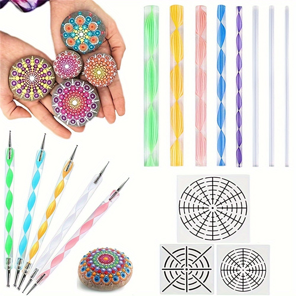 Mandala Dotting Tools Set for Rock Painting