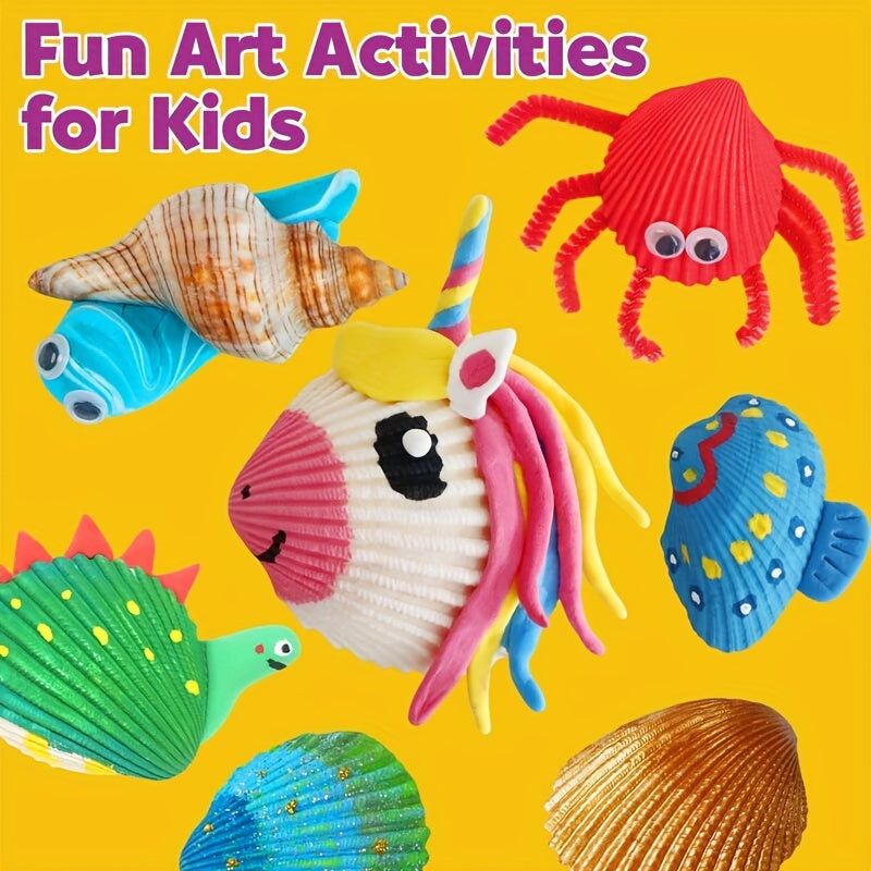 Sea Shell Painting Kit For Kids