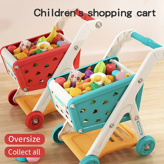 Supermarket shopping cart toy