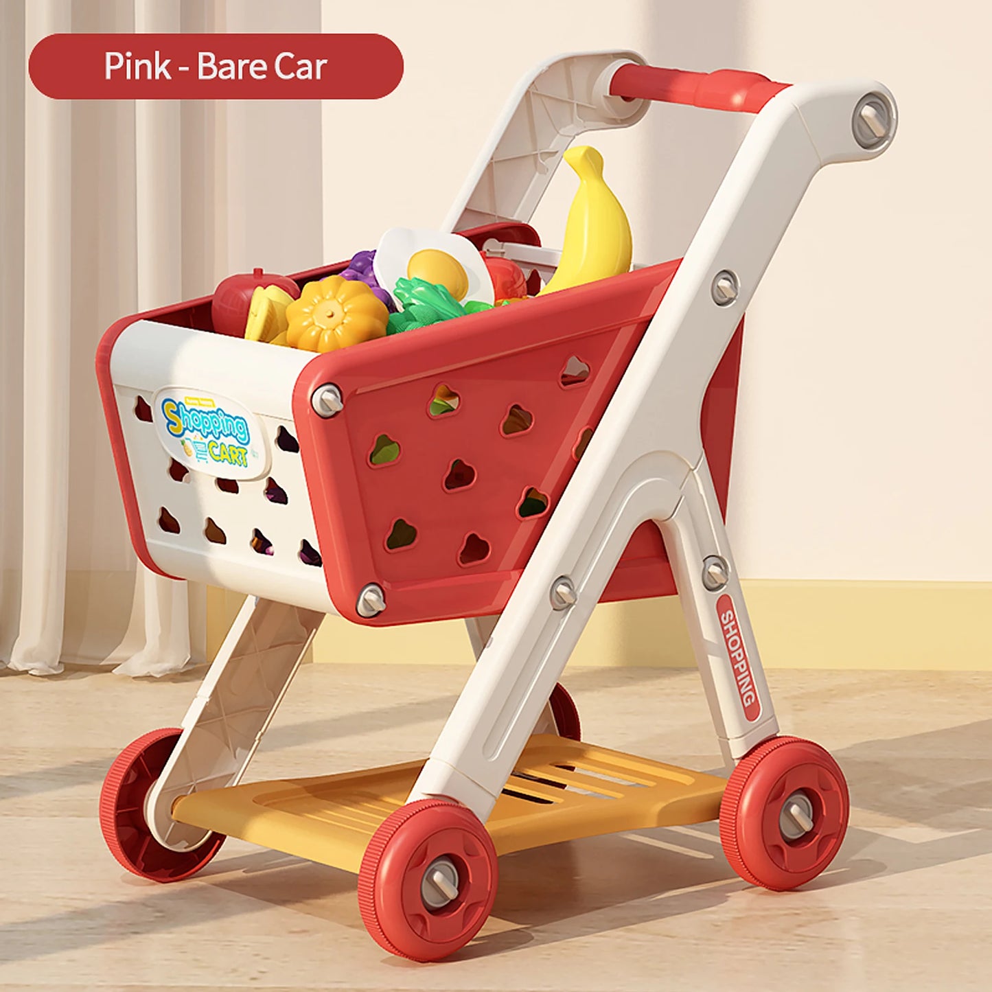 Supermarket shopping cart toy