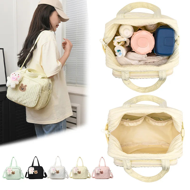 Mommy Bag  with Baby Single Shoulder Crossbody Bag