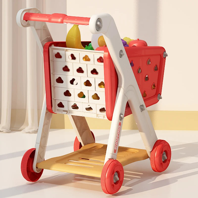 Supermarket shopping cart toy