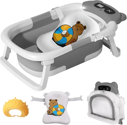 Real-Time Temperature Display Bathroom  Tub