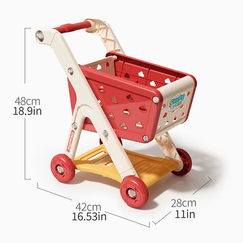 Supermarket shopping cart toy