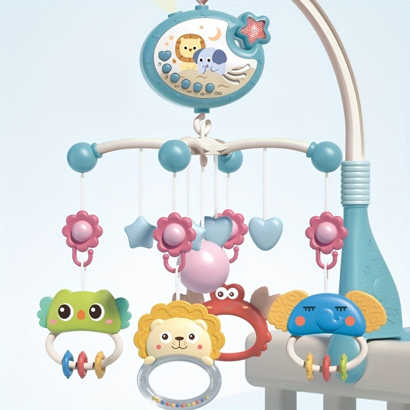 Baby Musical Crib Mobile With Night Lights And Relaxing Music,