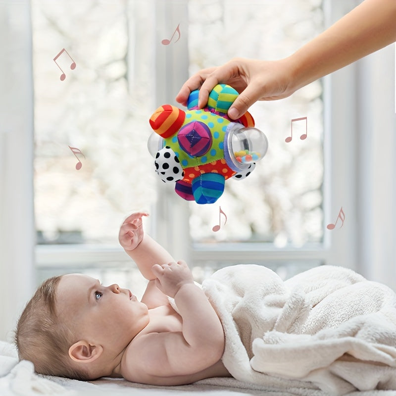 Tactile Sensory Three-dimensional Rattle Cloth Ball