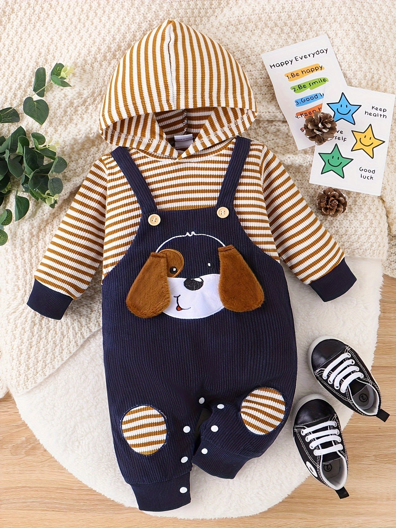 Outdoor Hooded Bodysuit 0 Months -18 Months