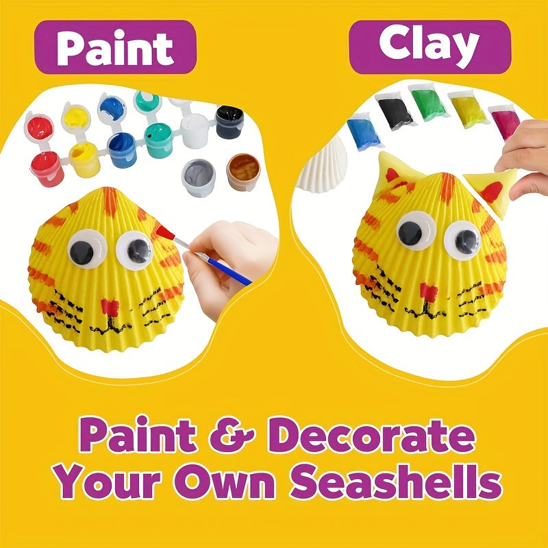 Sea Shell Painting Kit For Kids