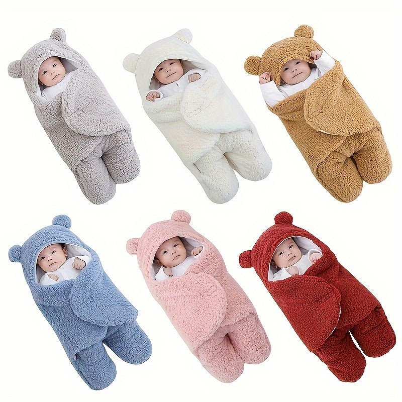 Thickened Newborn Cuddle Swaddling Baby Cover, Comforter Cotton Sleeping Bag, For Christmas, Halloween, Thanksgiving Day Easter Gift