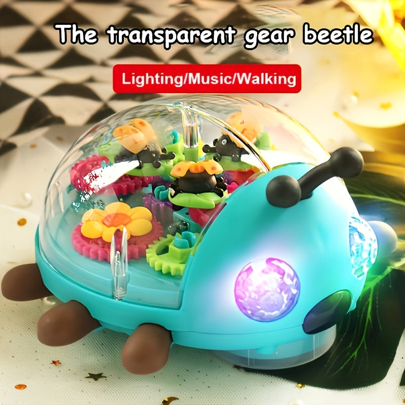 Interactive Ladybug Crawling Toy Car